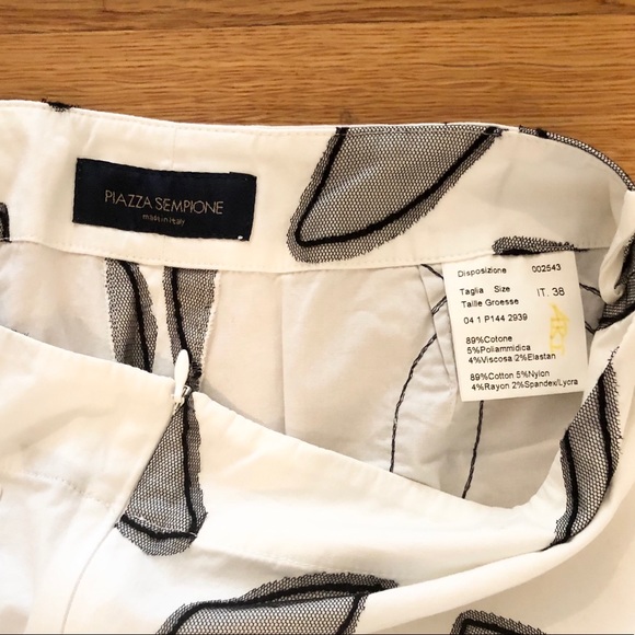 Piazza Sempione Floral Dress Pants - Picture 8 of 8